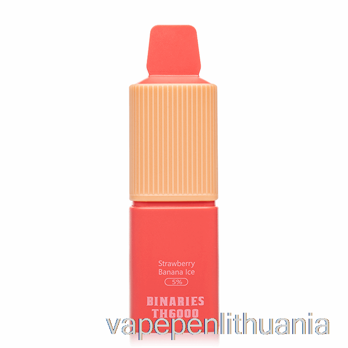 Horizon Binaries Th6000 Vienkartinis Braškių Bananų Ledo Vape Skystis